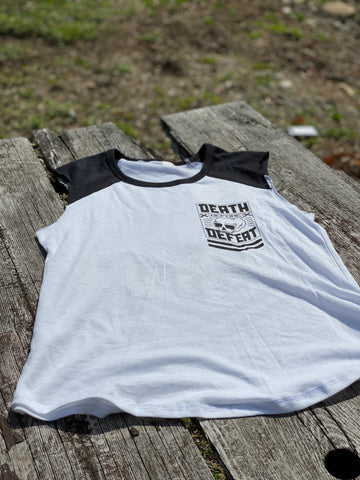 Death Before Defeat- Women's muscle tank