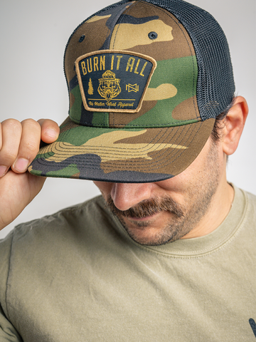 BURN IT ALL | snapback hat