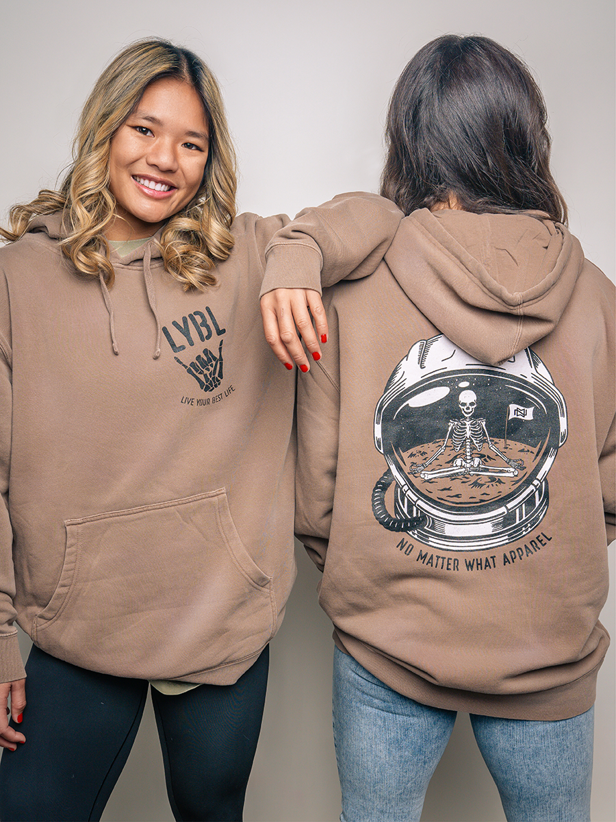 LIVE YOUR BEST LIFE | unisex clay hoodie
