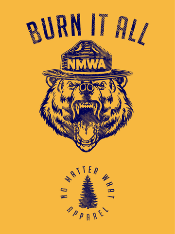 Burn It All | Crop Tee